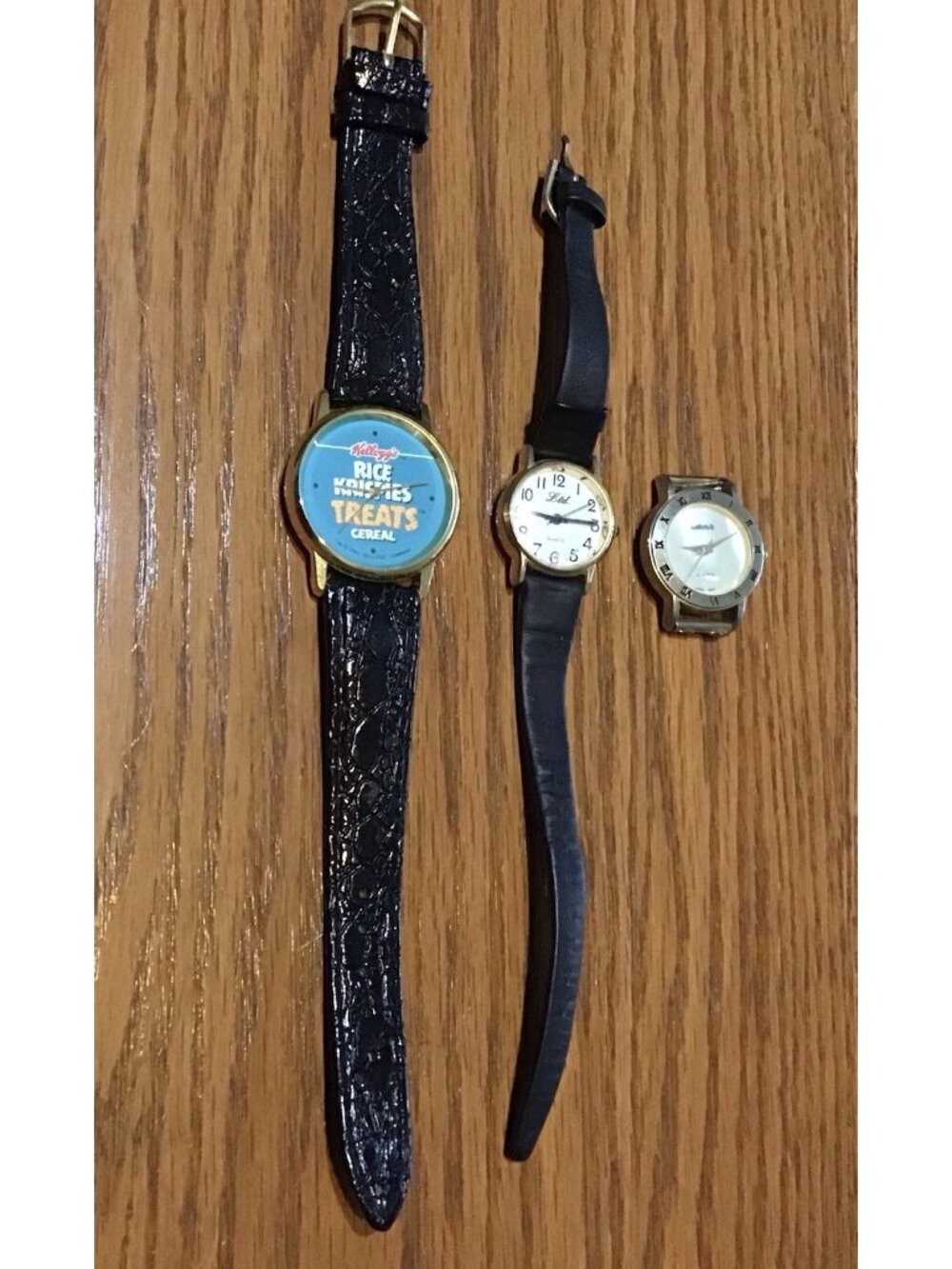 Lot Of 3 Ladies Watches-LTD Quartz, Rice Krispies Promo Watch &watchit- All Work
